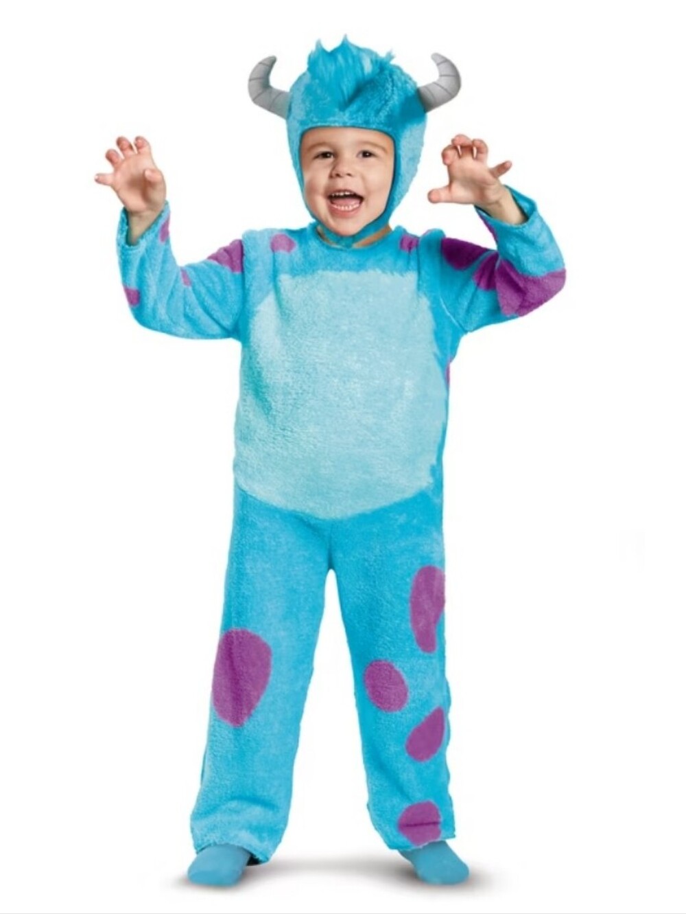 Monster University Inc, Sulley Halloween Costume Size 2T/ Small by Disguise